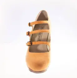 フラメンコシューズ　Begoña Cervera社製　サイズ 38.5 プロ用フラメンコシューズ ジェイドグリーン | Flamenco Spain